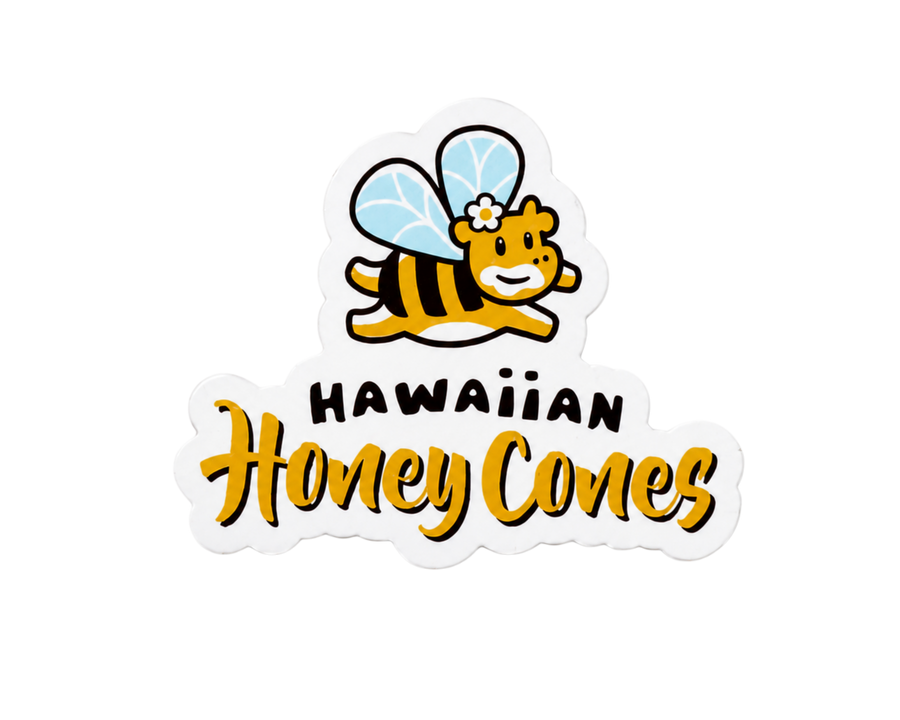 Logo Fridge Magnet 2" – Hawaiian Honey Cones